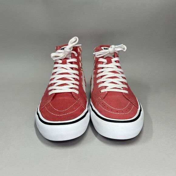 Vans Men's Pro Classics Old Skool Cherckerboard‎ High Top Lace Up Sneakers - Picture 2 of 13